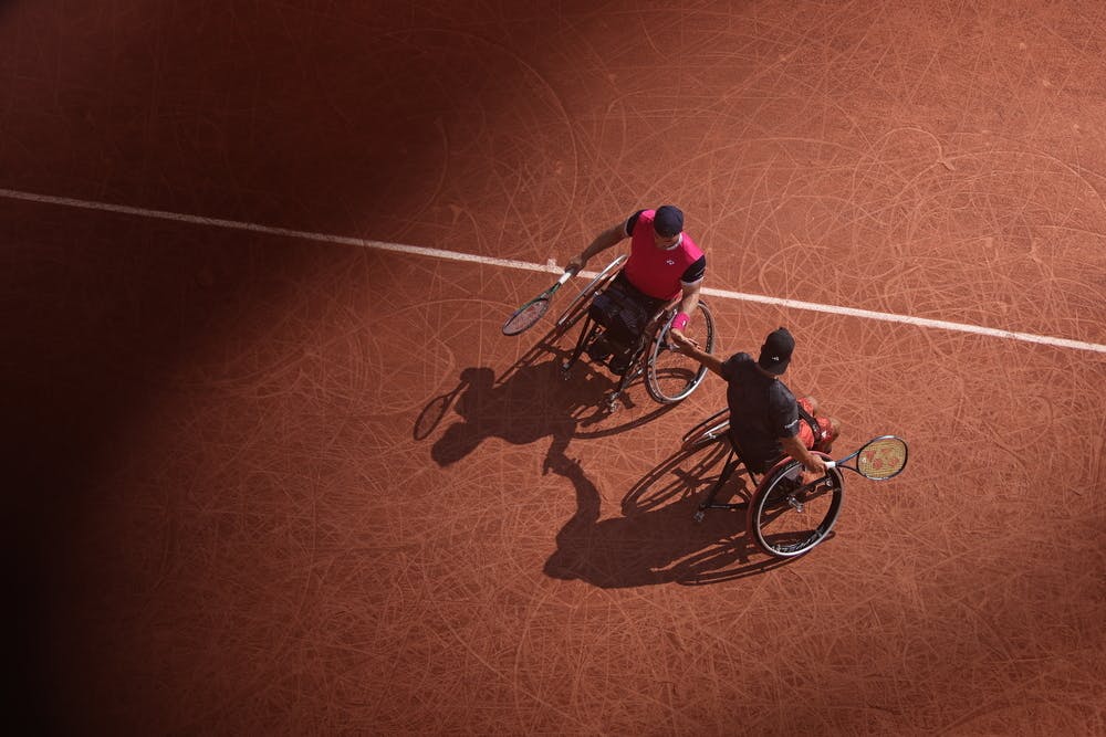Gustav Fernandez, Martin de la Puente, semi-final, men's wheelchair doubles, Roland-Garros 2023