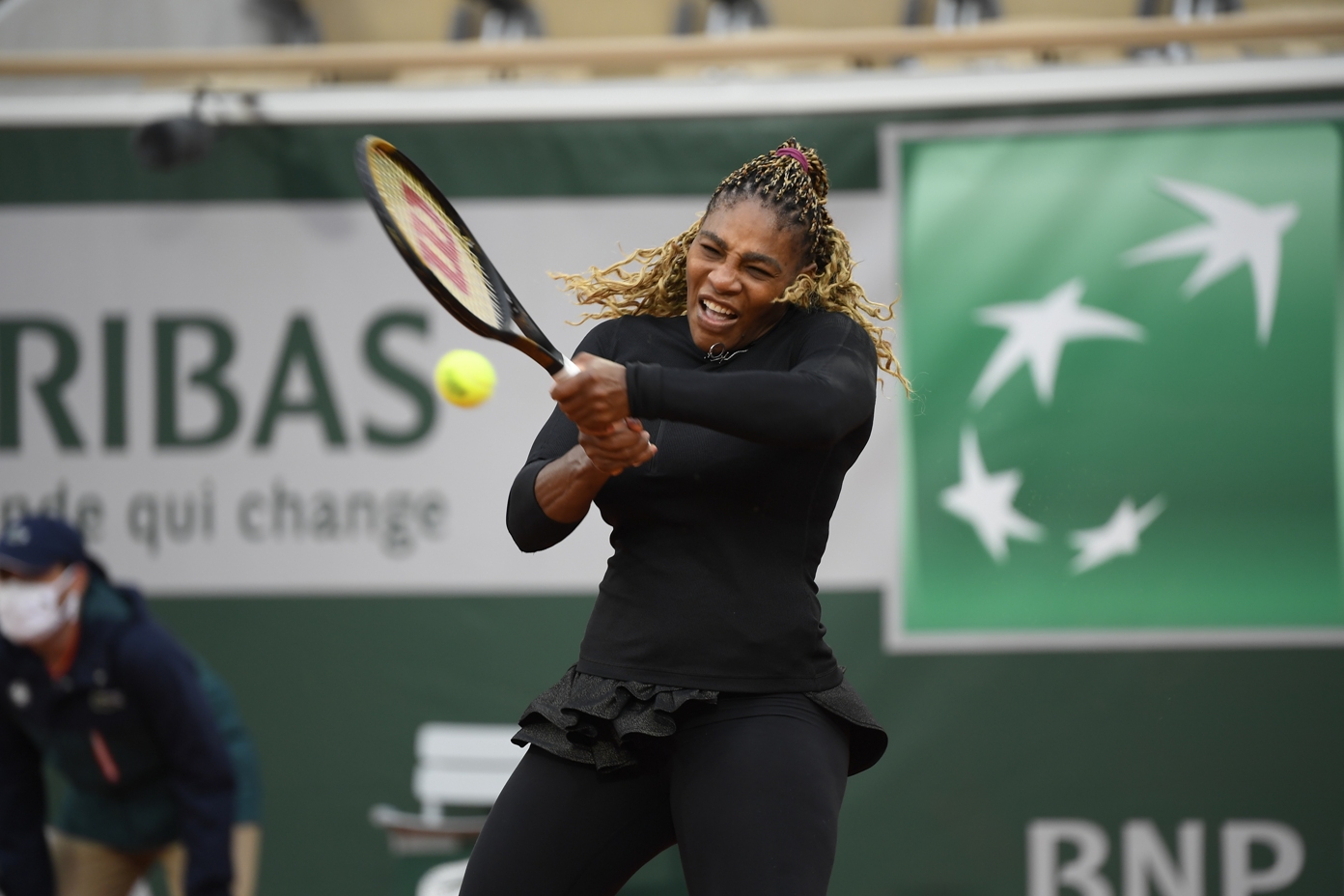 Serena Williams, Roland Garros 2020, first round
