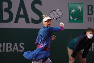 Vera Zvonareva, Roland Garros 2020, qualifying second round