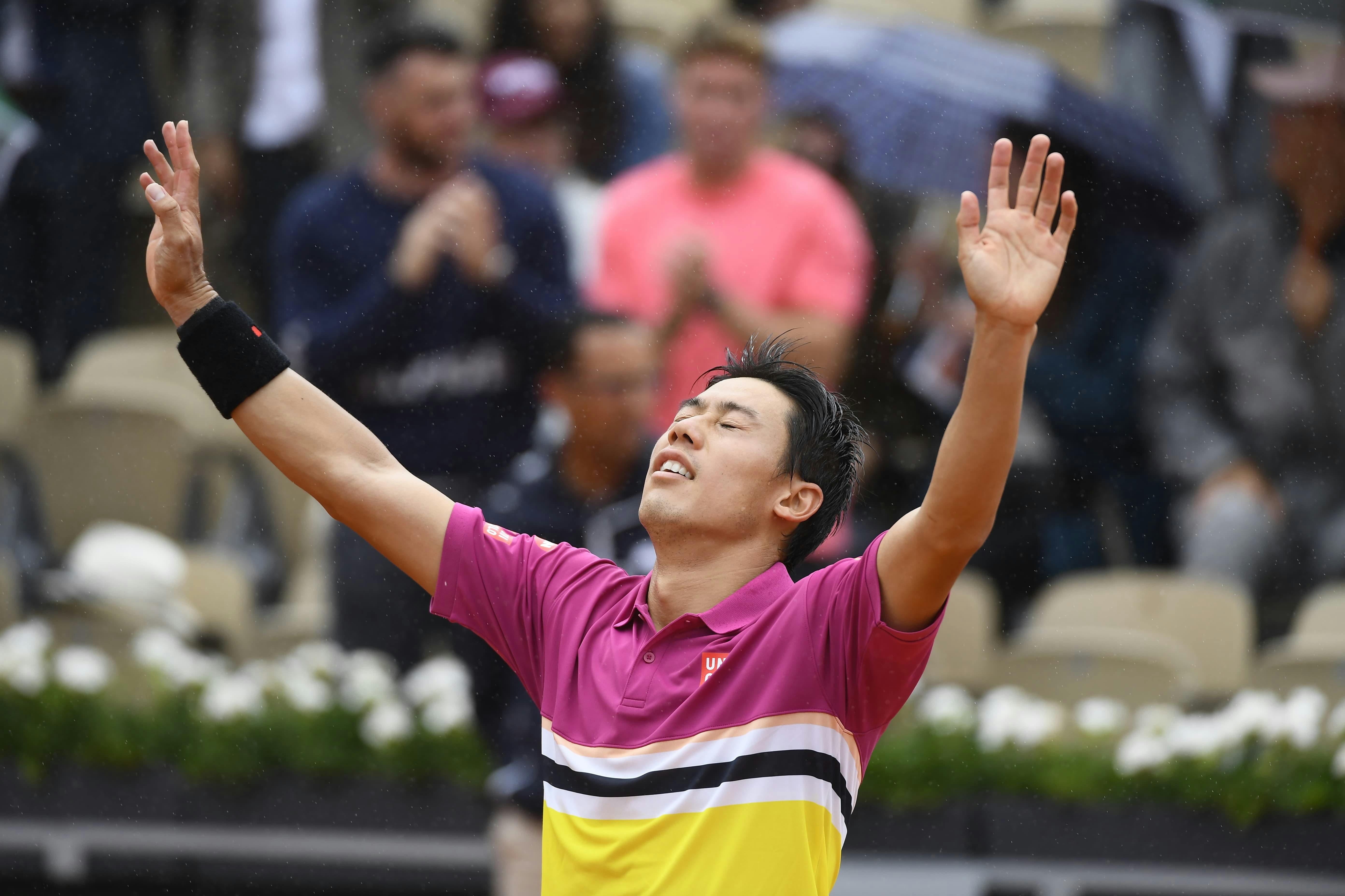 Kei Nishikori - Roland-Garros 2019 - huitièmes de finale