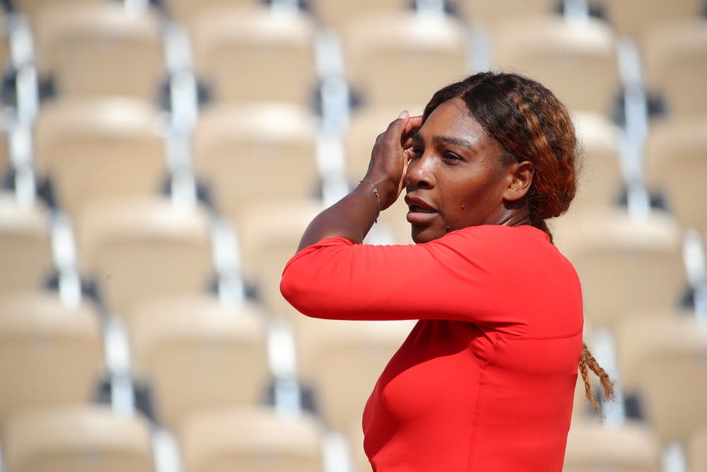 Serena Williams practice 2019