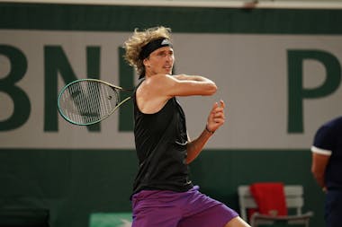 Alexander Zverev, Roland Garros 2021, third round