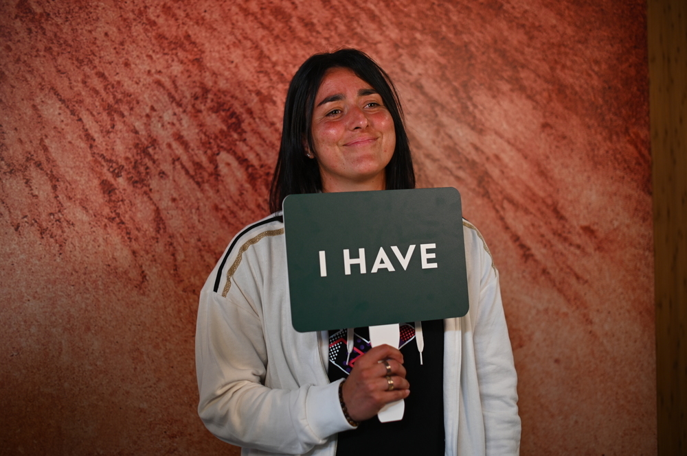 Ons Jabeur, media day, Roland-Garros 2023