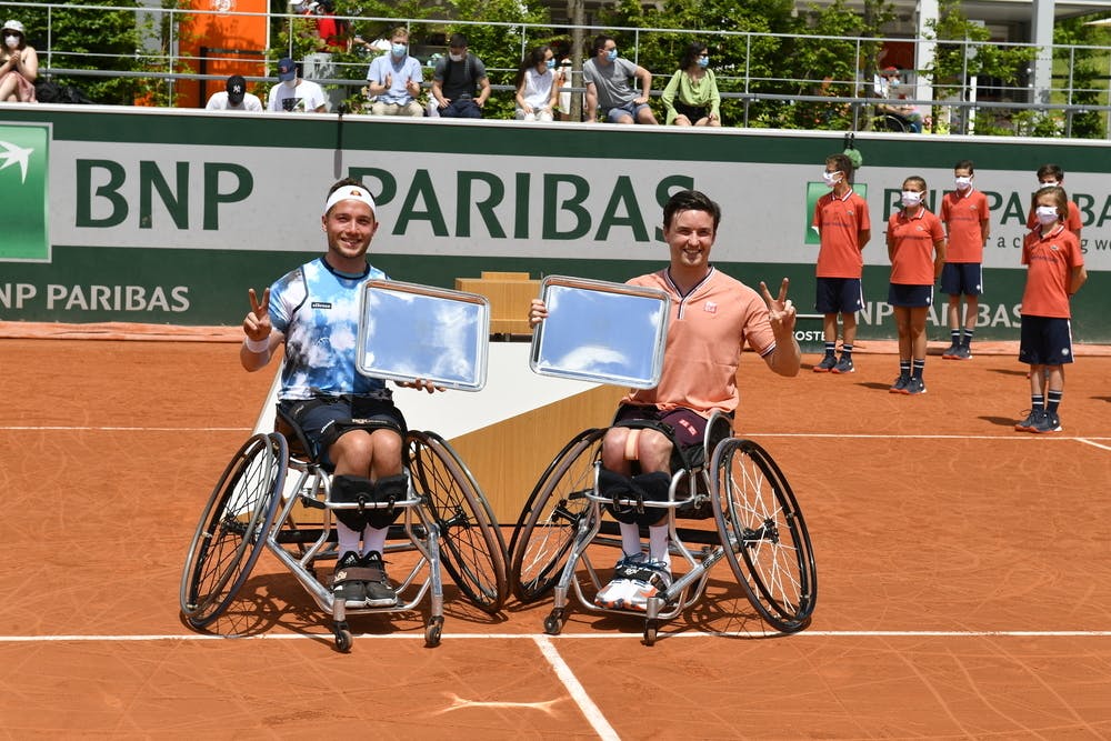 Alfie Hewett, Gordon Reid, wheelchair, Roland-Garros 2021, final