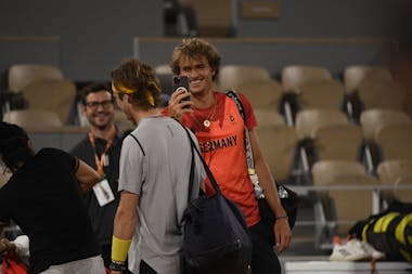 Andrey Rublev & Alexander Zverev / Roland-Garros 2022