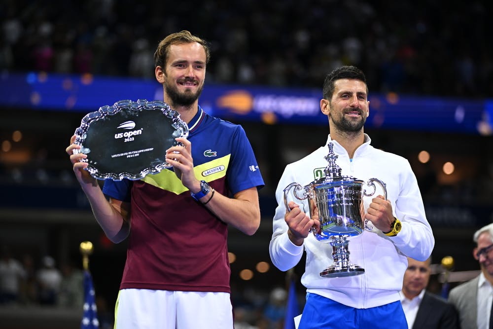 Daniil Medvedev, Novak Djokovic, US Open 2023, Simple Messieurs, Remise de Prix