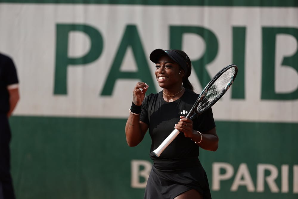 Sachia Vickery, 1er tour, qualifications, Roland-Garros 2023