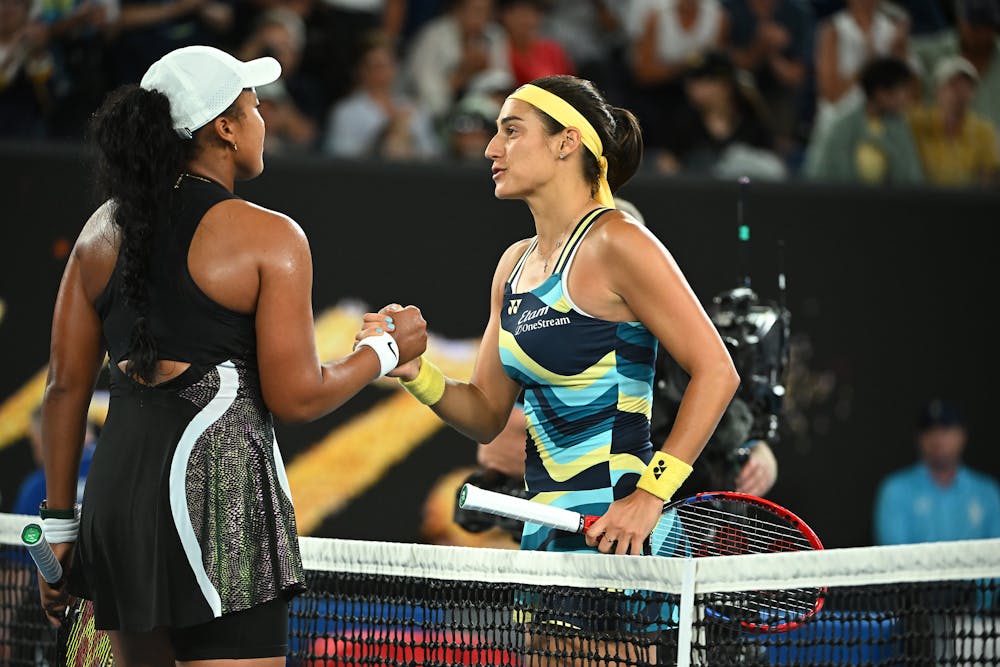 Naomi Osaka Caroline Garcia Australian Open 2024