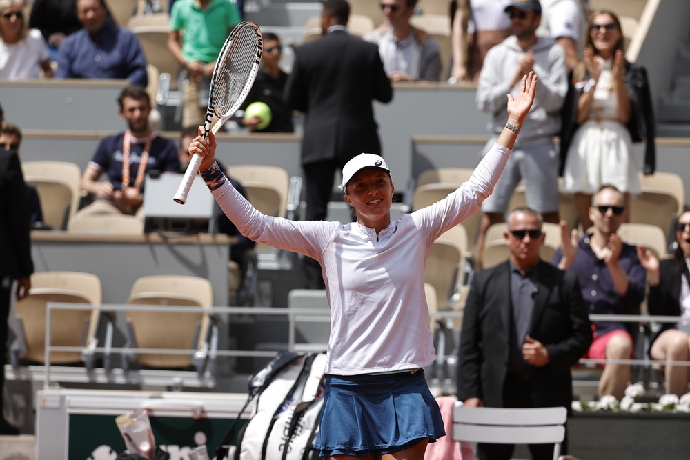 Iga Swiatek, Roland-Garros 2022, Simple Dames, 3eme Tour