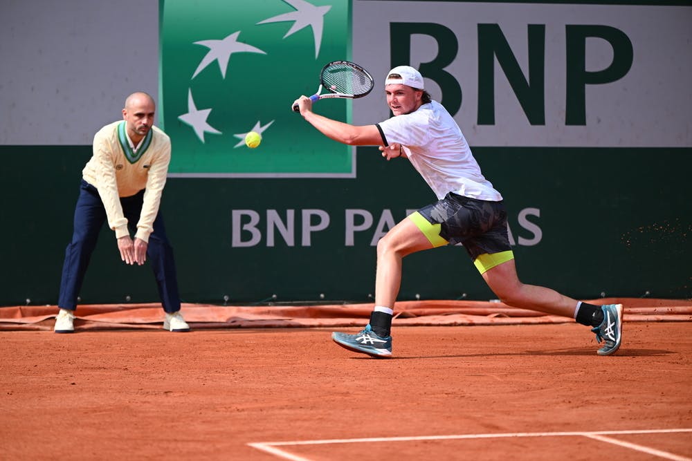 Dominic Stricker, Roland-Garros 2023, qualifying first round