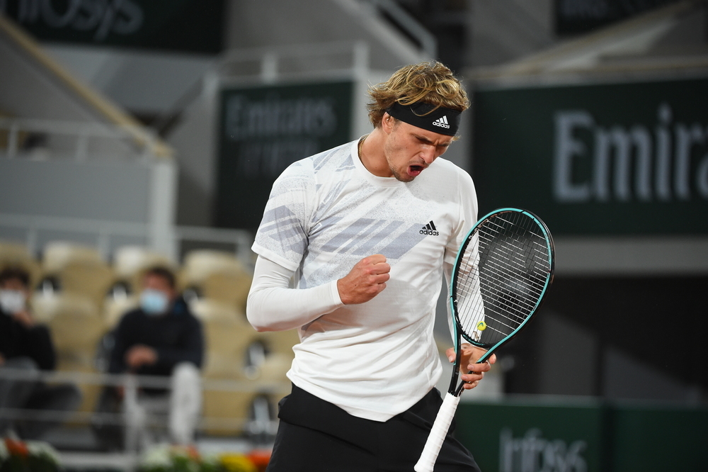 Alexander Zverev, Roland-Garros 2020, 1er tour