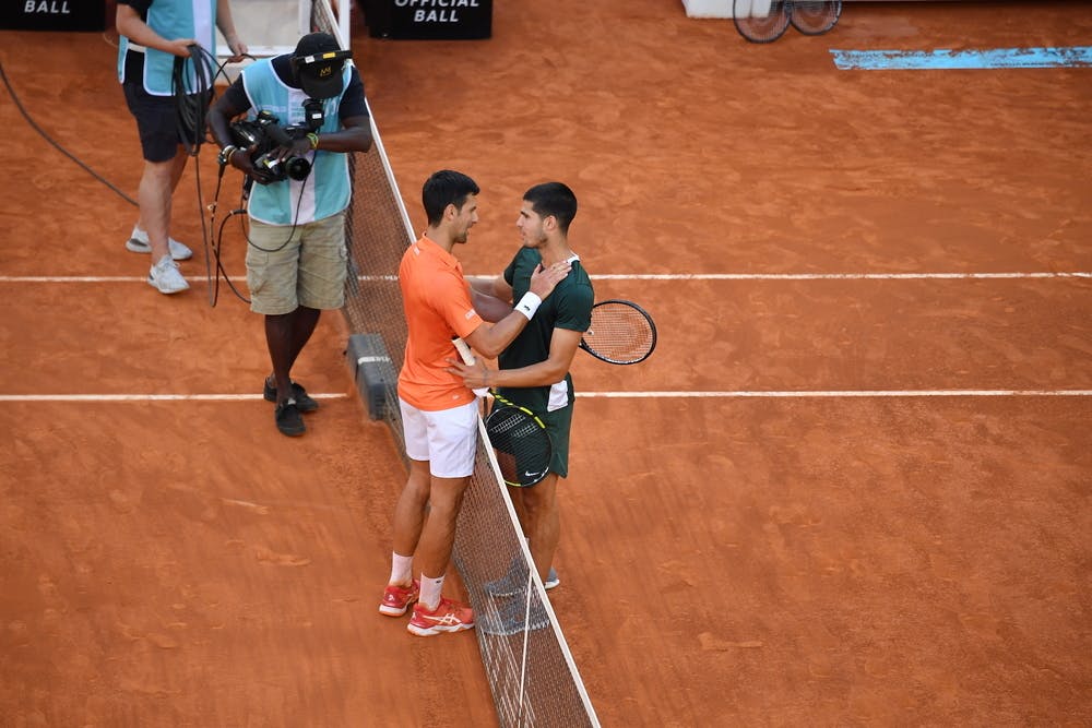 Novak Djokovic & Carlos Alcaraz / Madrid 2022