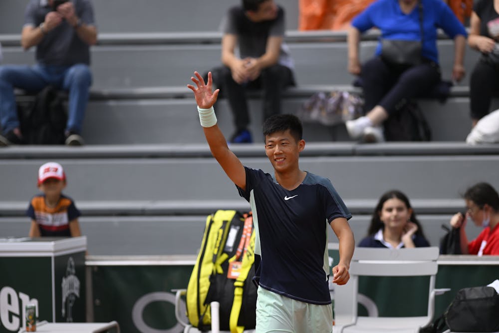 Chun-Hsin Tseng, 3e tour, qualifications Roland-Garros 2022