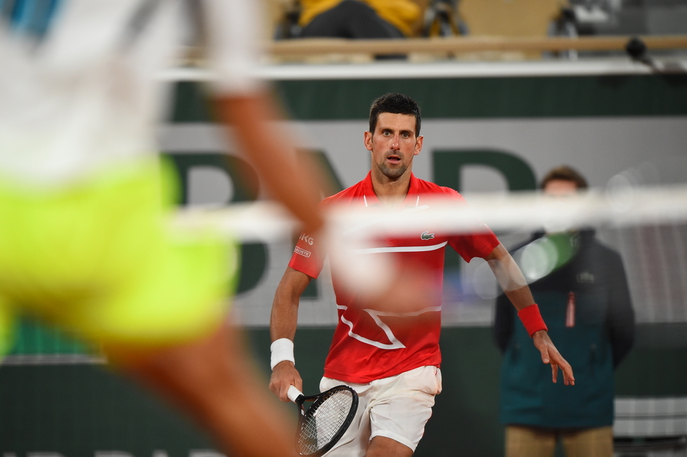 Novak Djokovic, Roland-Garros 2020, huitièmes de finale