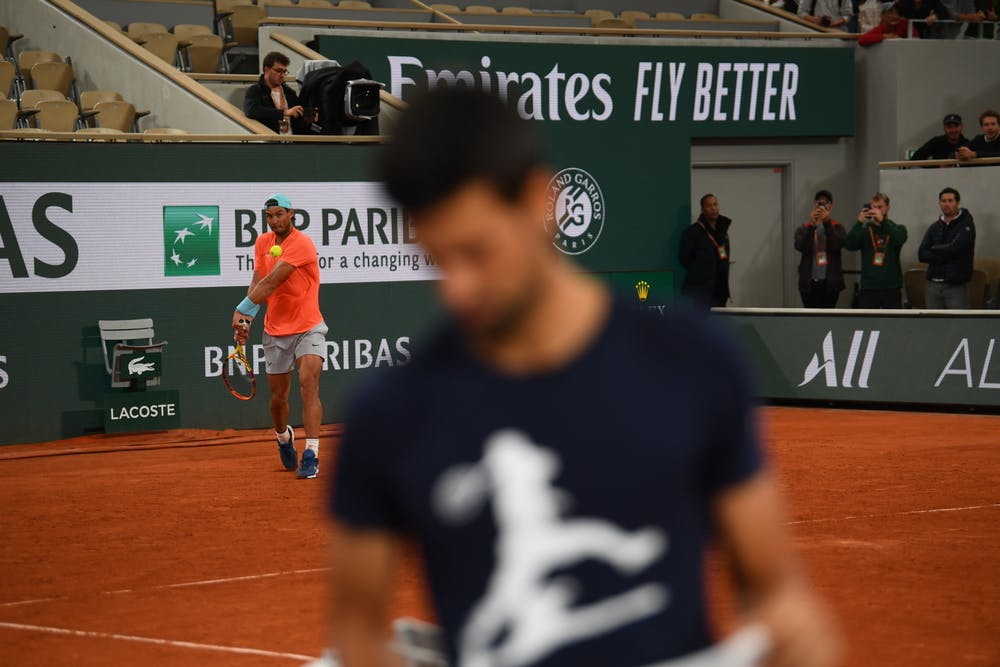 Rafael Nadal et Novak Djokovic / Roland-Garros 2022