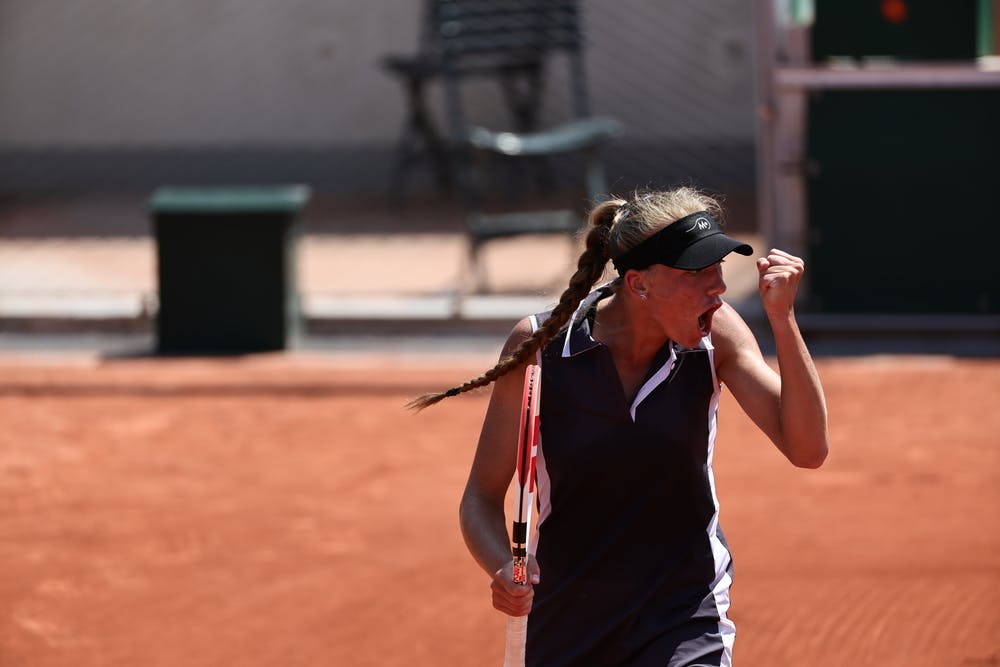 Alina Korneeva, quarter-finals, girls' singles, Roland-Garros 2023