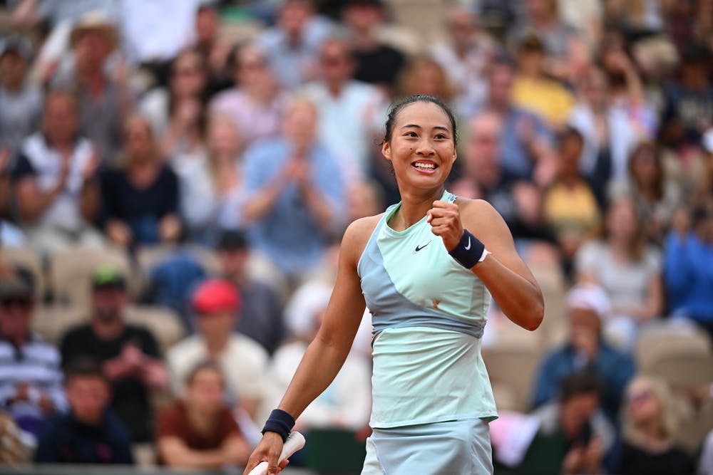 Zheng Qinwen, Roland Garros 2022, second round