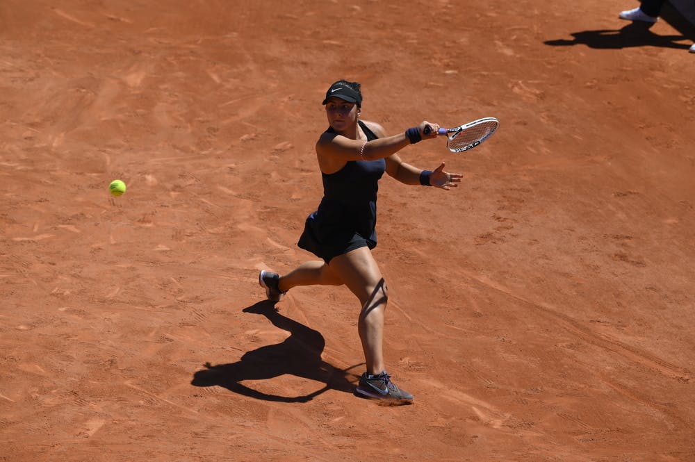 Bianca Andreescu, Roland Garros 2021, first round
