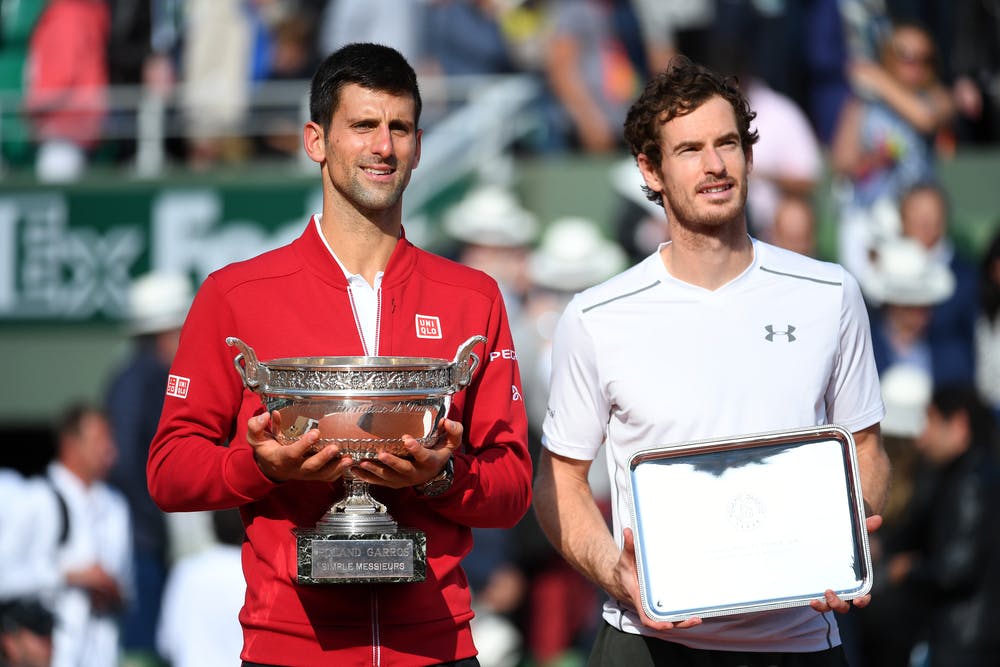 Novak Djokovic, Roland-Garros 2016, remise des prix 