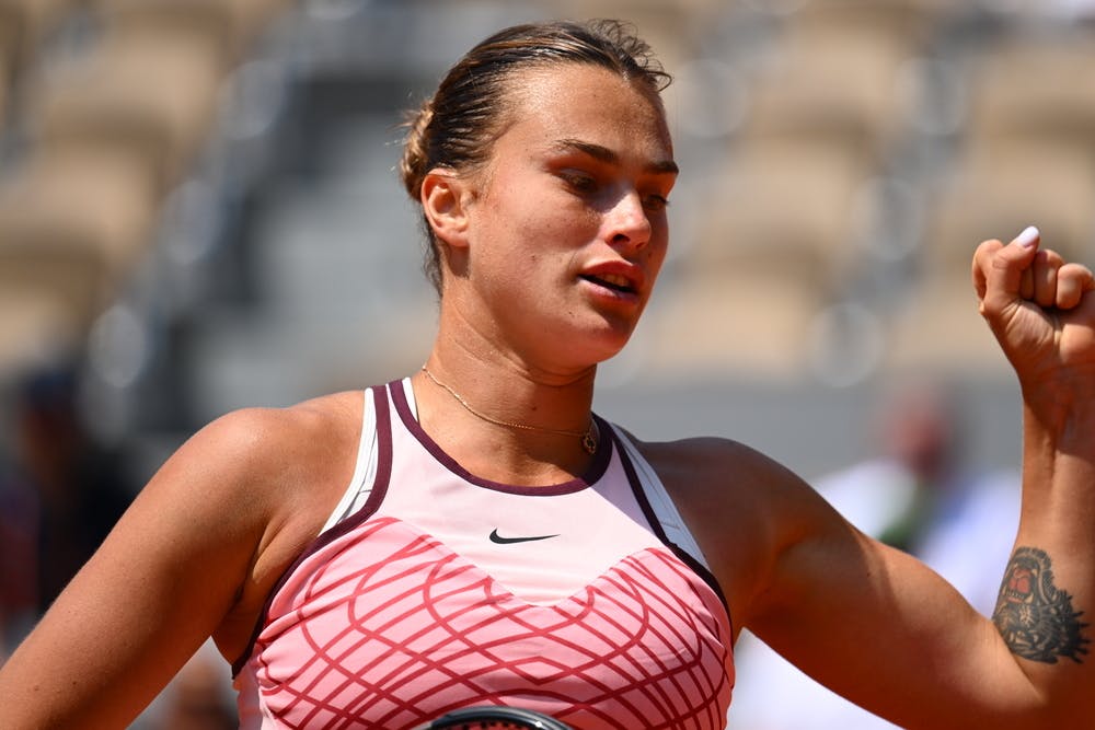 Aryna Sabalenka, quarts de finale, Roland-Garros 2023