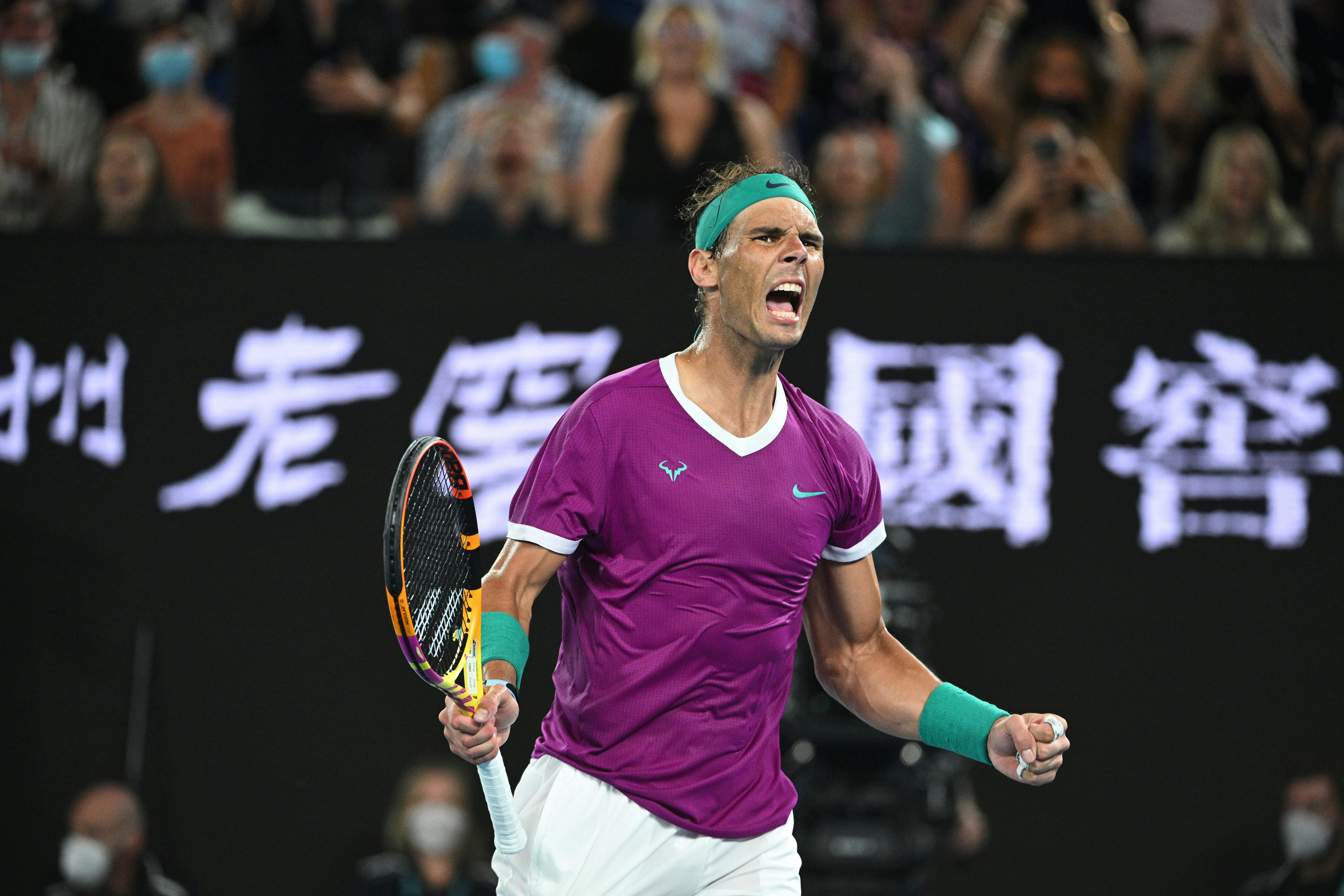 Rafael Nadal / Open d'Australie 2022