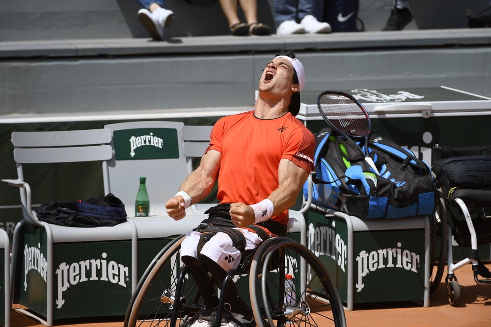 Gustavo Fernandez vainqueur tennis fauteuil Roland-Garros 2019