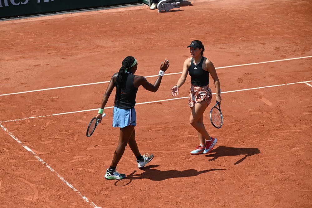 CORI GAUFF, JESSICA PEGULA, ROLAND-GARROS 2023, DOUBLE DAMES, 1/4 DE FINALE