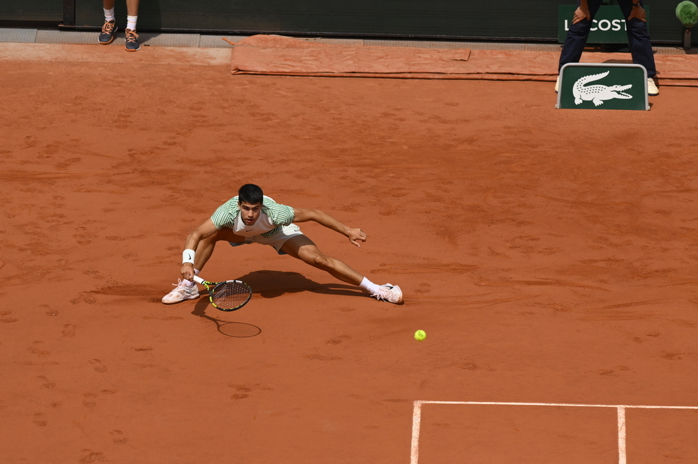 Carlos Alcaraz, semi-final, Roland-Garros 2023