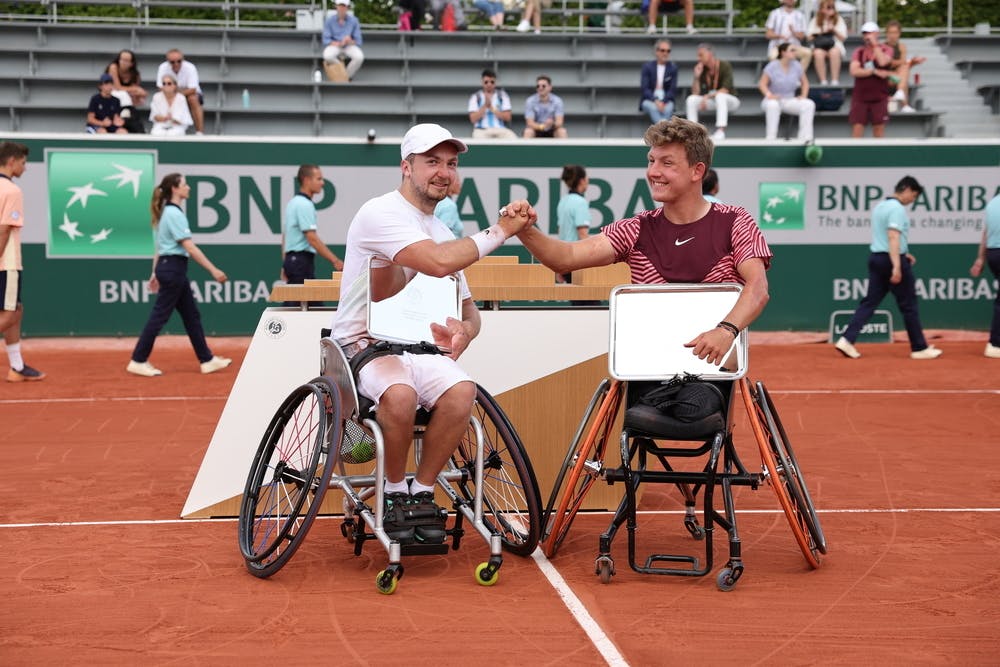Sam Schroder, Niels Vink, final, Quad singles, Roland-Garros 2023
