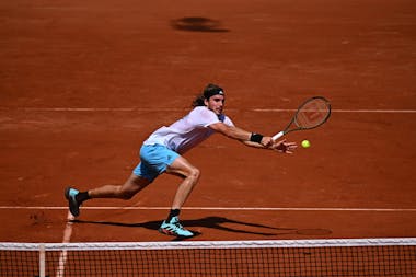 Stefanos Tsitsipas, Roland Garros 2022, practice