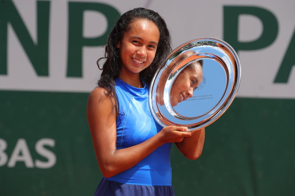 Leylah Fernandez Roland Garros 2019