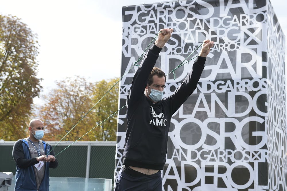 Andy Murray, Roland-Garros 2020, vendredi 25 septembre