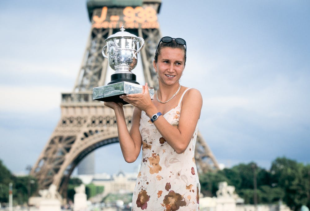 Iva Majoli, Roland Garros 1997, trophy shoot