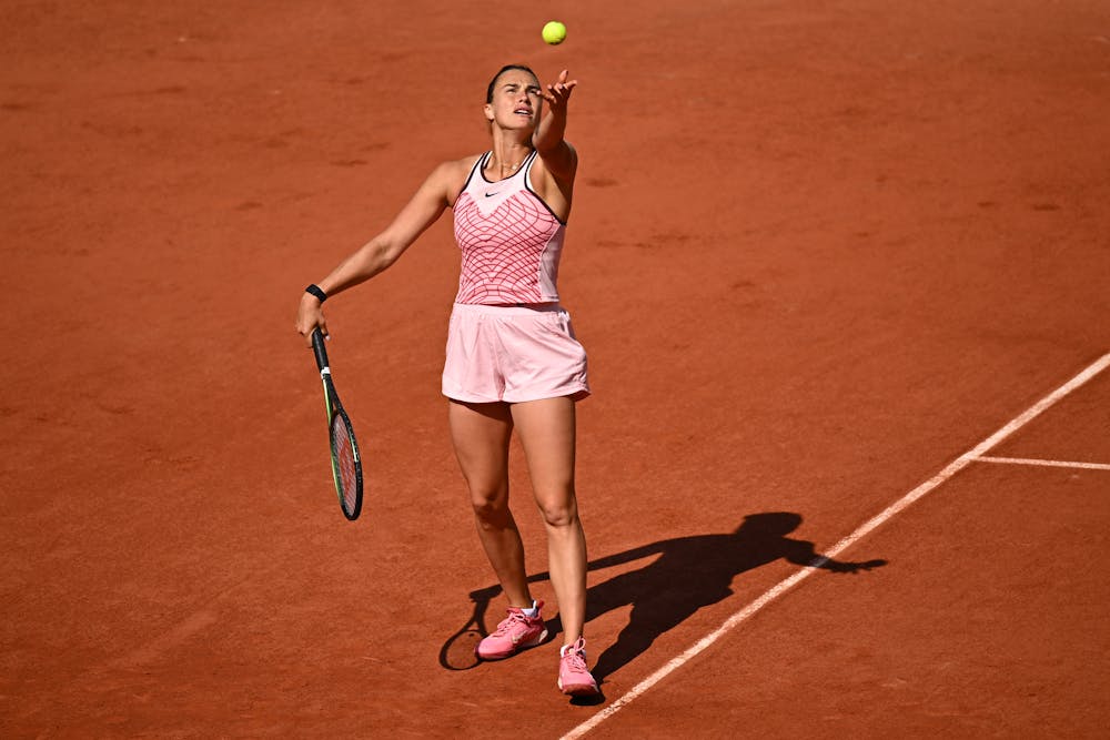 Aryna Sabalenka, premier tour, Roland-Garros 2023