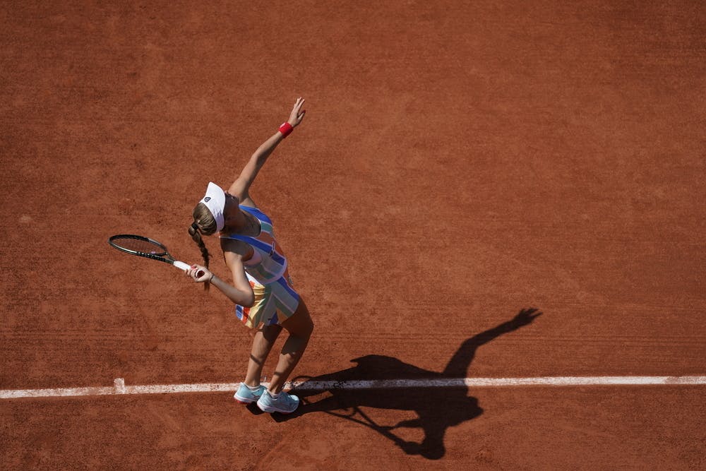 Magdalena Frech, first round, Roland-Garros 2023