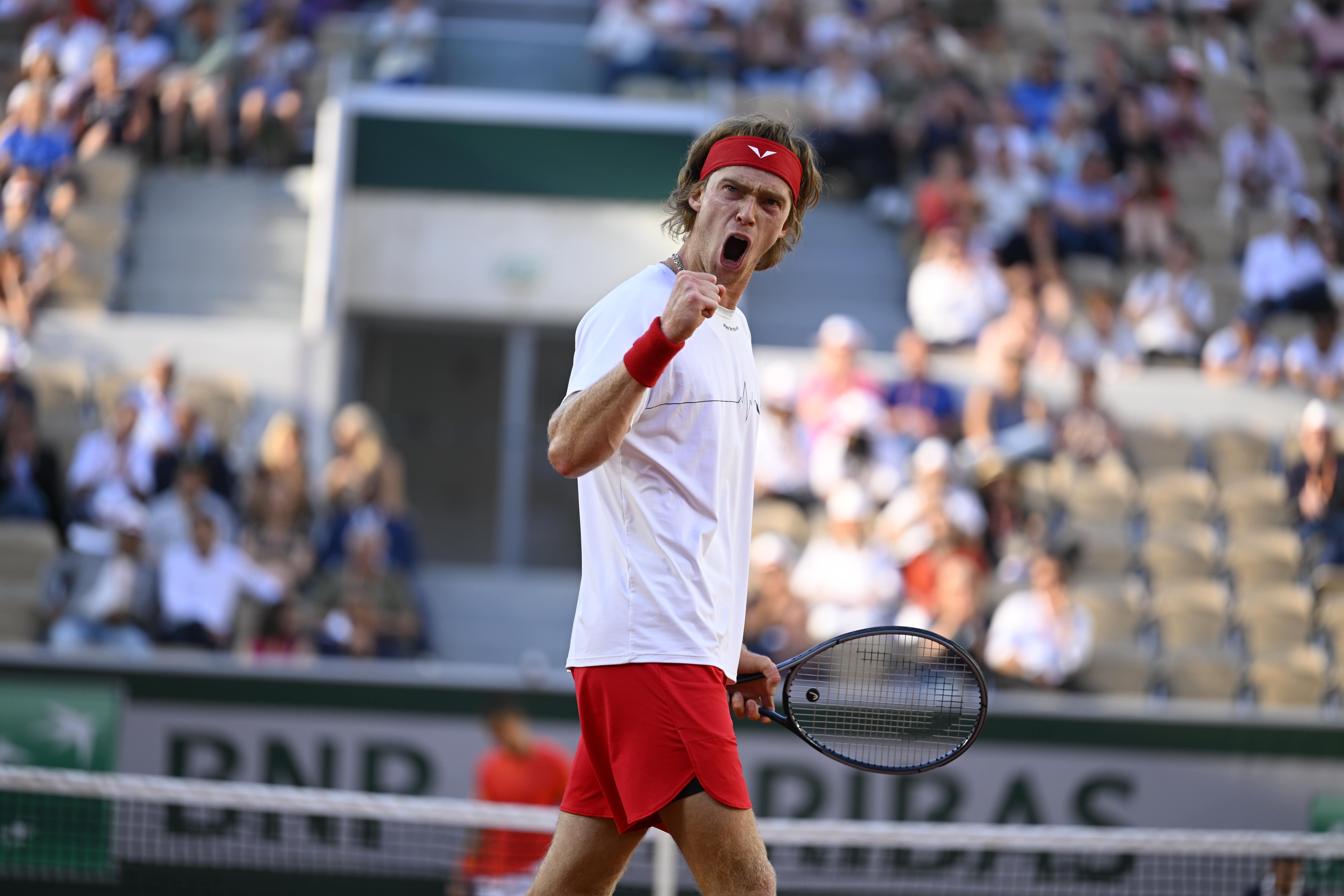 Andrey Rublev, 1er tour, Roland-Garros 2023
