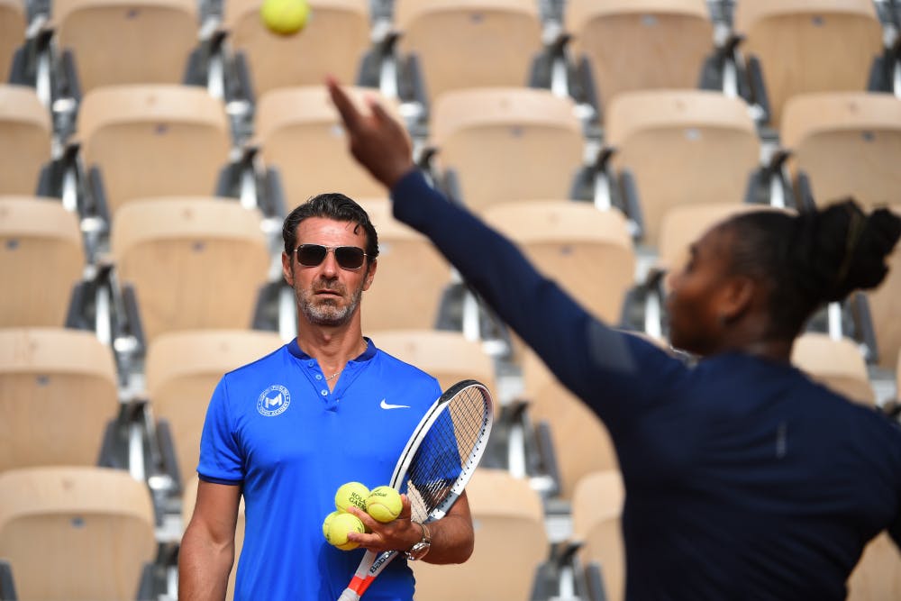 Roland-Garros 2018, Serena Williams, Patrick Mouratoglou