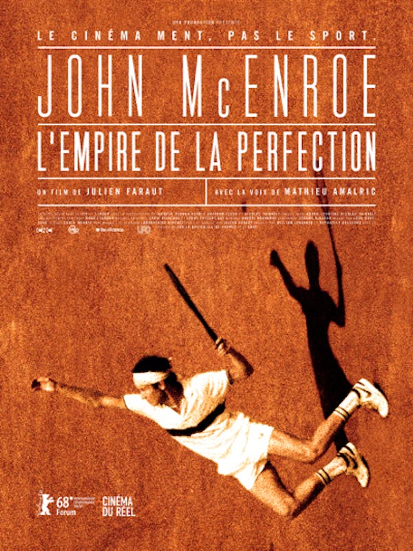 John McEnroe l'empire de la perfection.