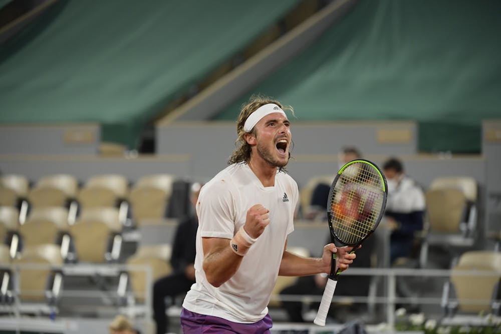 Stefanos Tsitsipas, Roland Garros 2021, quarter-final