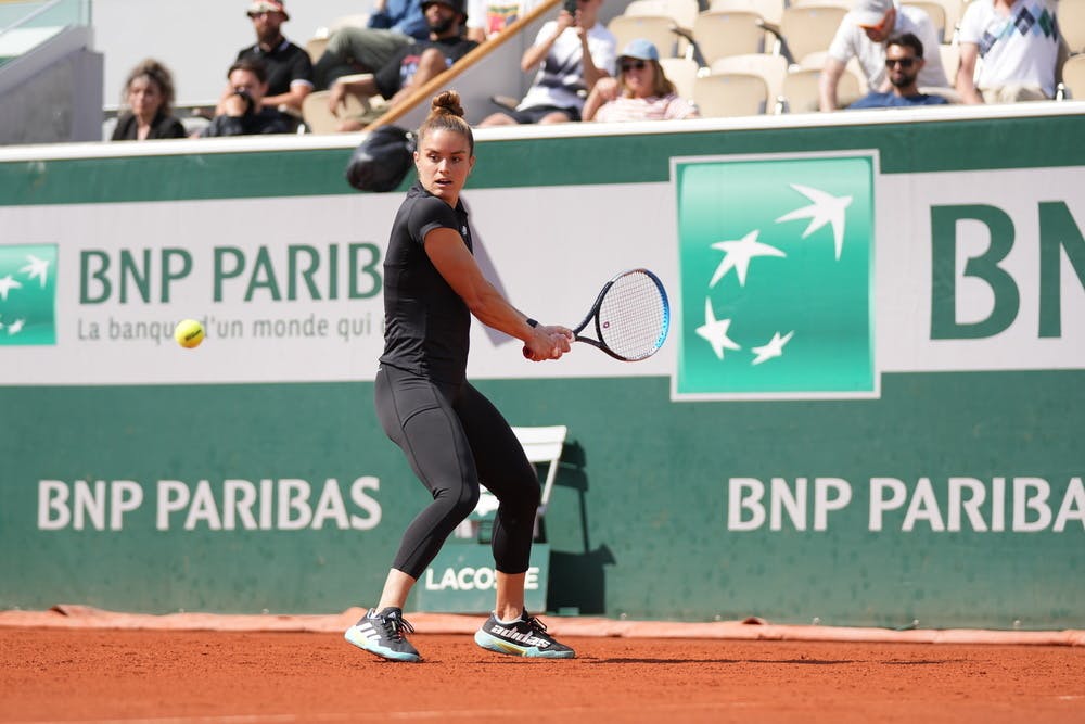 Maria Sakkari, Roland Garros 2022, practice May 19