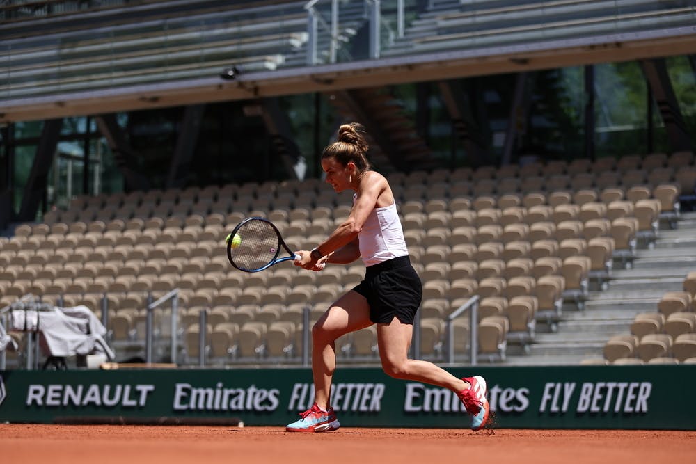 Maria Sakkari, Roland-Garros 2023, practice