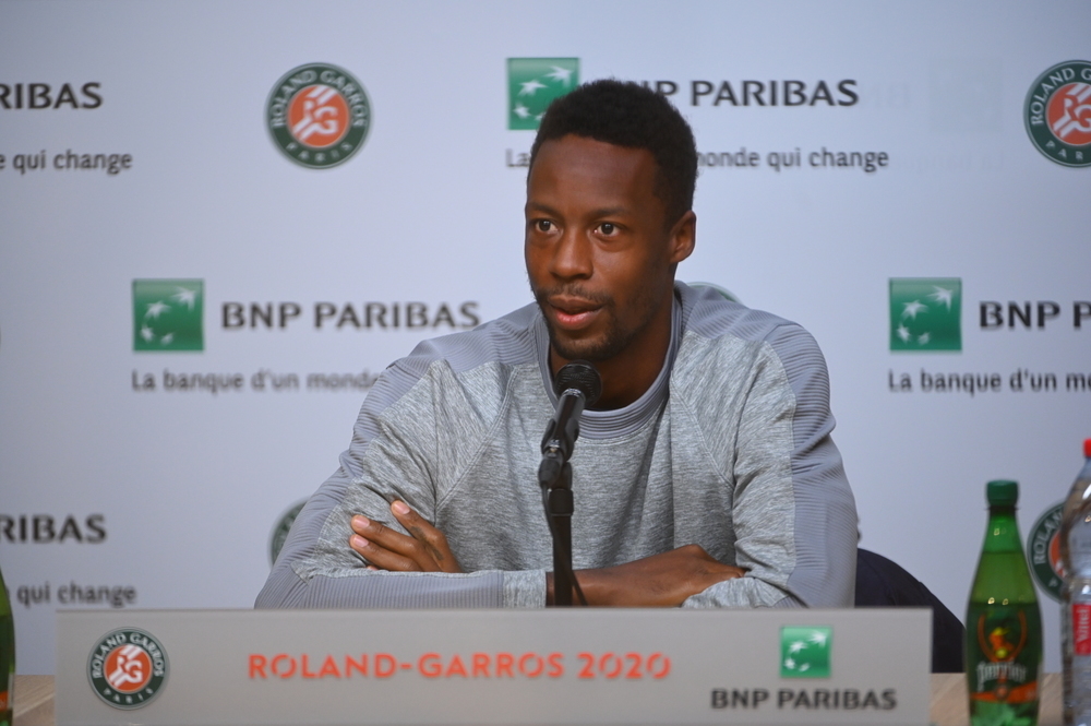 Gaël Monfils, Roland-Garros 2020, media day, vendredi 25 septembre