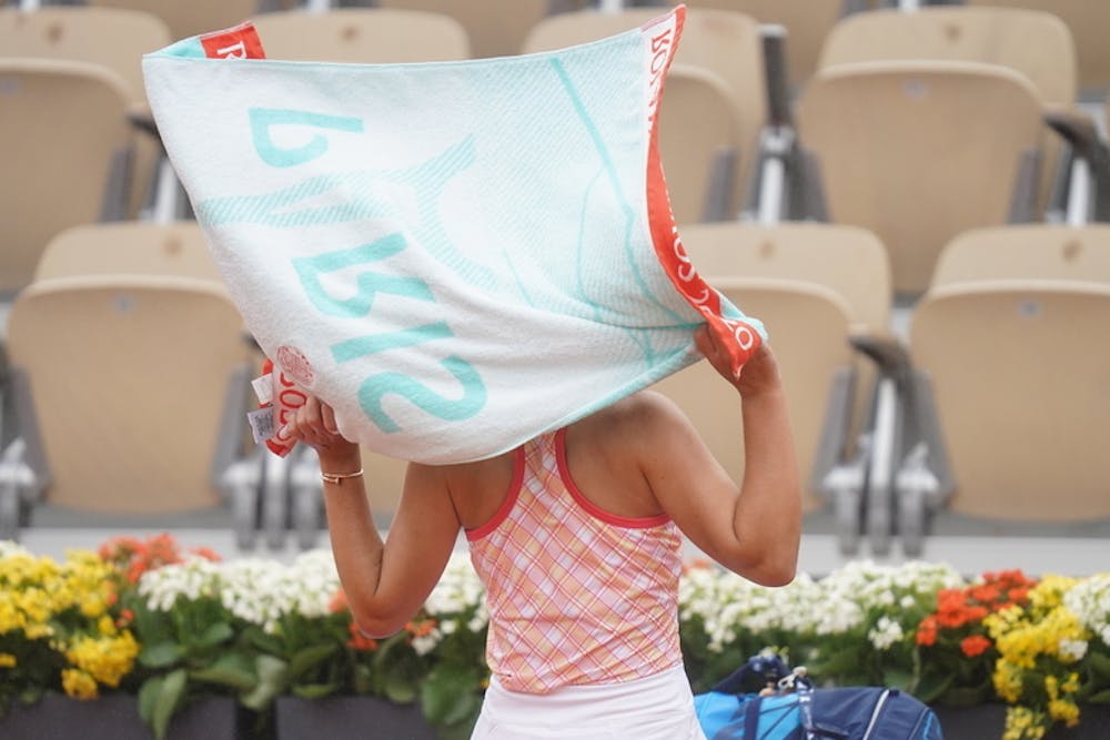 serviette officielle, roland-garros