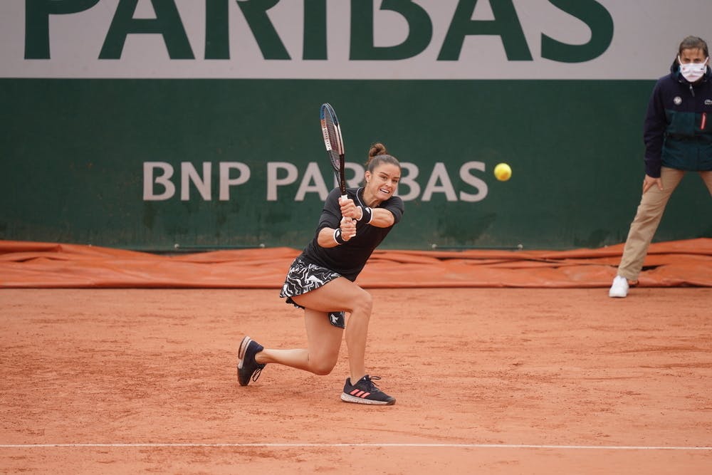 Maria Sakkari, Roland Garros 2020, first round
