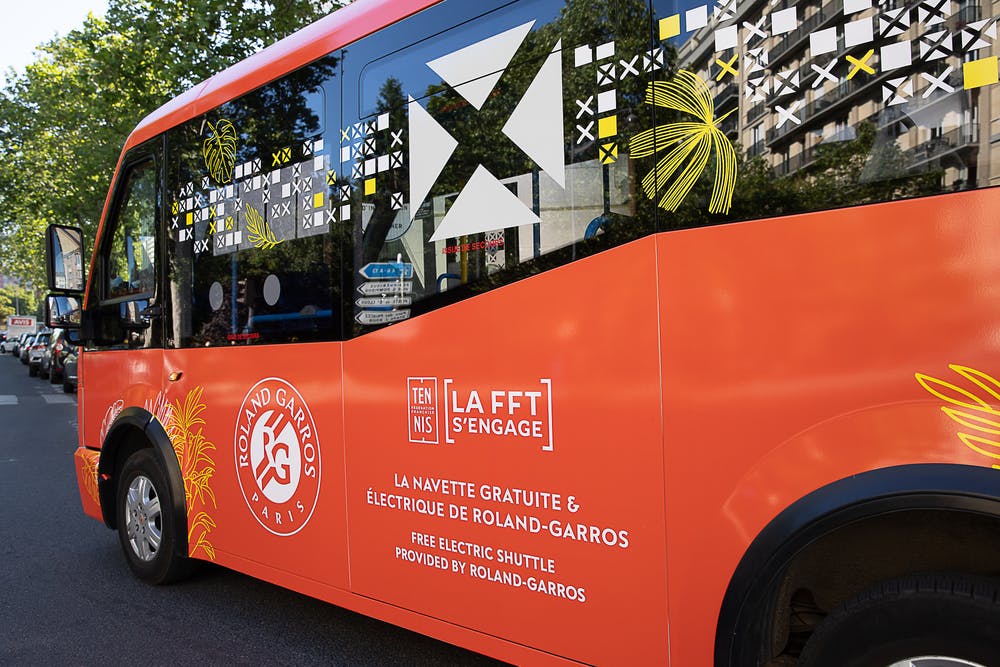 Navettes électriques Roland-Garros