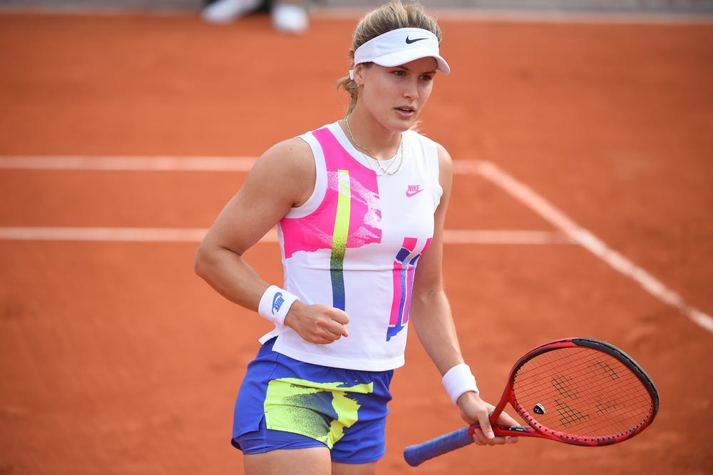 Eugenie Bouchard, Roland Garros 2020, second round