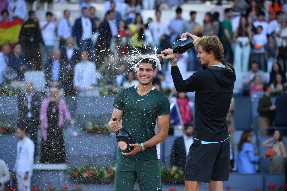 Carlos Alcaraz & Alexander Zverev / Madrid 2022