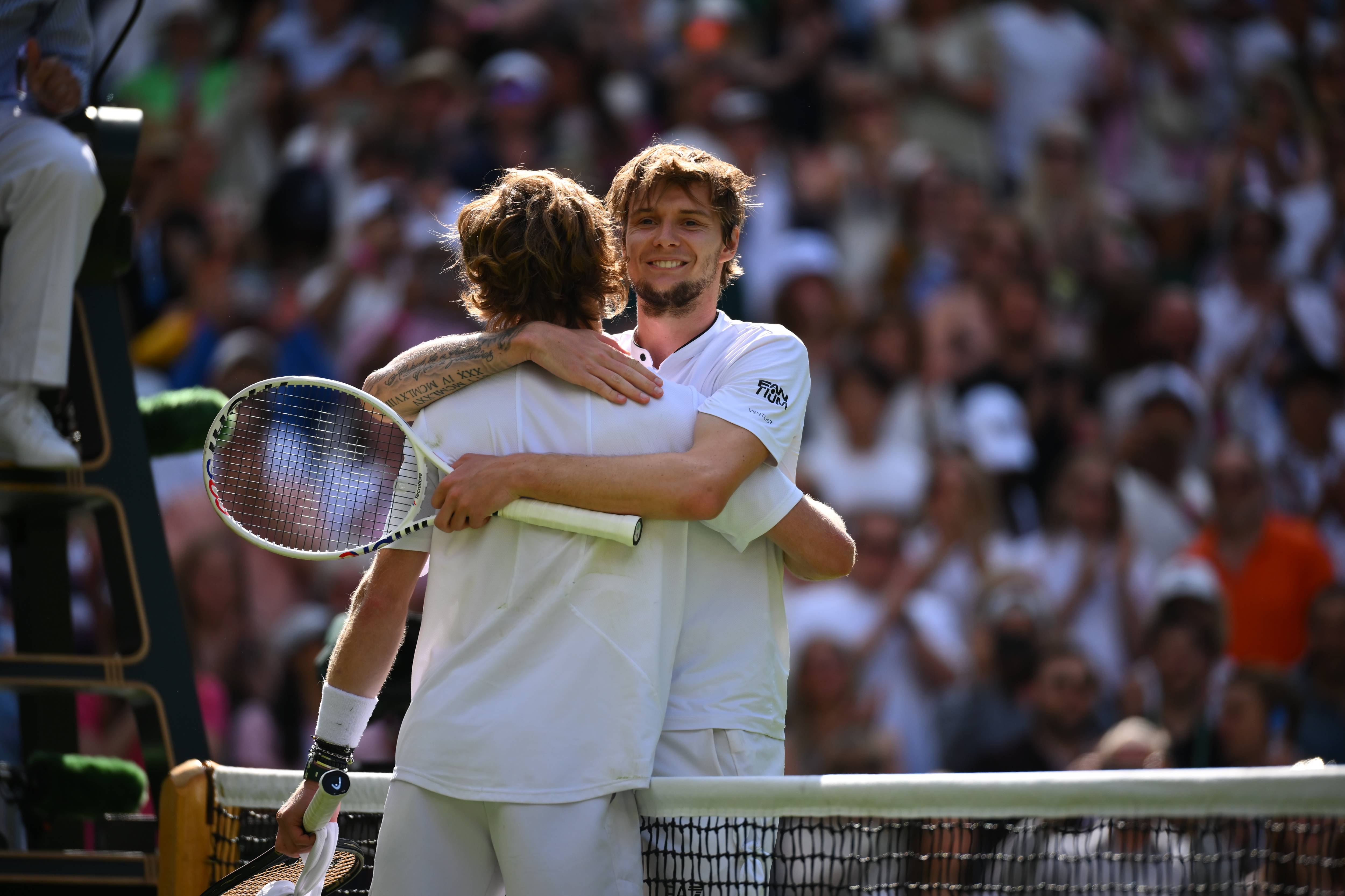 Andrey Rublev & Alexander Bublik / Wimbledon 2023