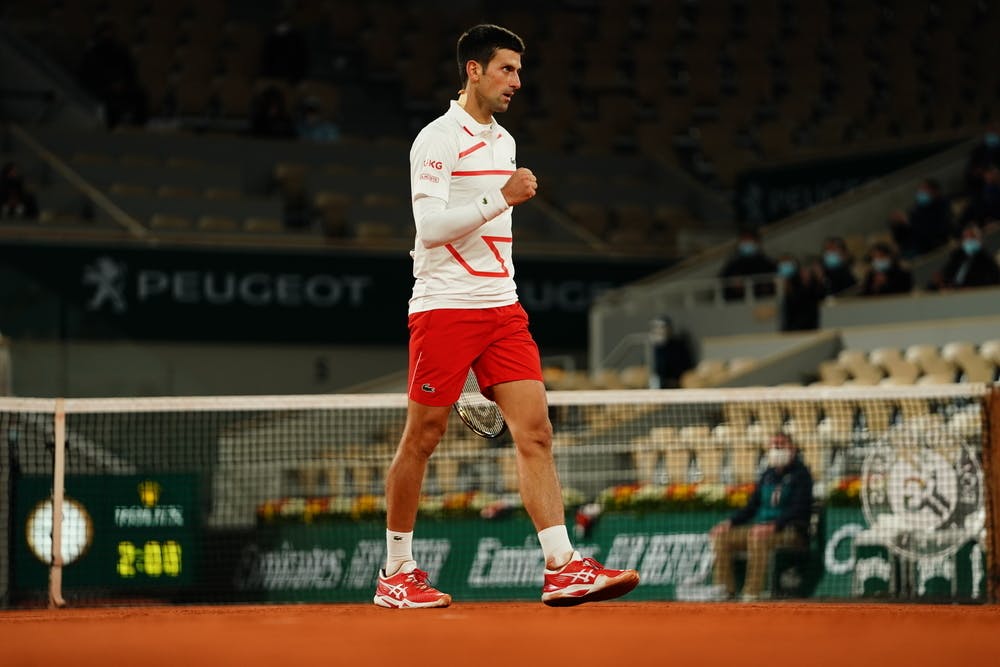 Novak Djokovic, Roland-Garros 2020, quarts de finale