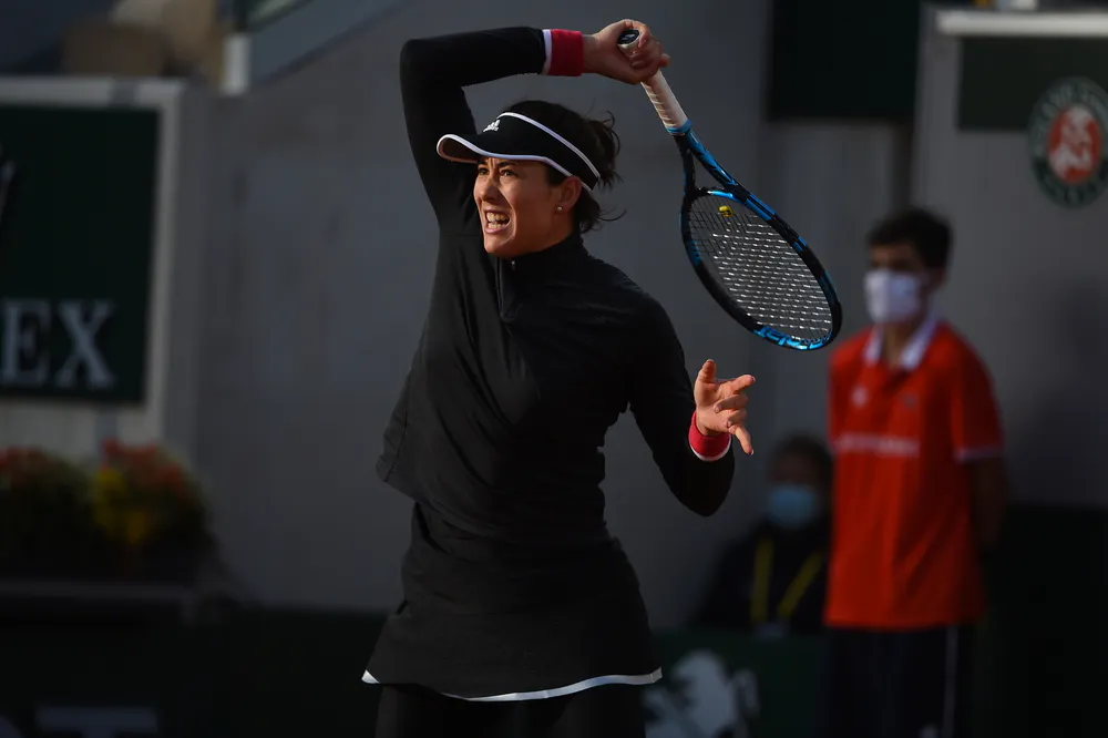 Garbine Muguruza, Roland-Garros 2020, 2e tour